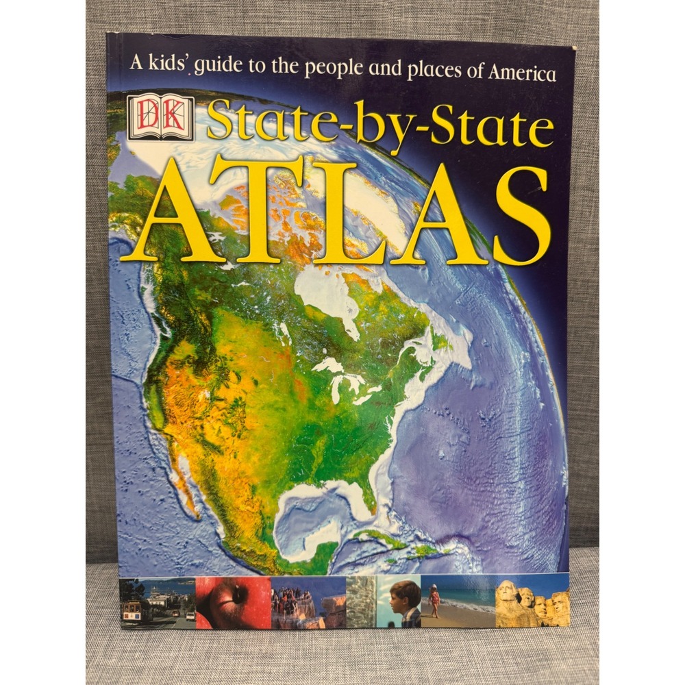 DK State by state ATLAS map book